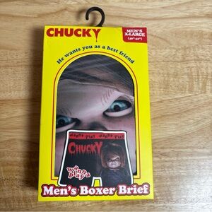 Chucky Child’s Play Horror Mens Boxer Briefs Sz XL (40-42) NEW Christmas